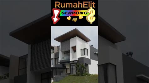 Rumah Elit Serpong Lantai Ada Lift Keren Banget Youtube