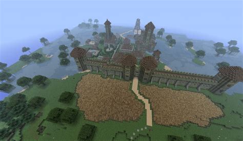 Medieval village Minecraft Map