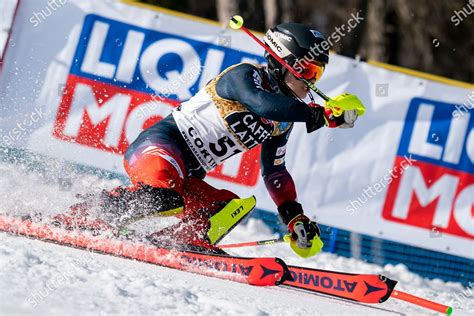 Ekaterina Tkachenko Rsf Competing Telepass Fis Editorial Stock Photo