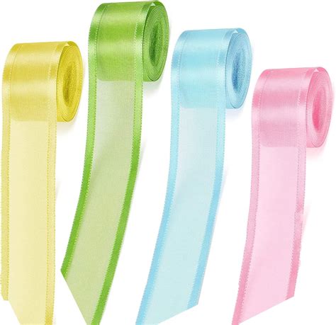 Rolls Chiffon Ribbon Organza Chiffon Ribbon Sheer Chiffon Ribbons For