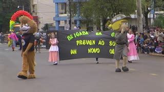 4º BPAF Batalhão de Polícia de Área de Fronteira Desfile 20 de Setembro