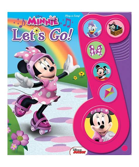 Take a look at this Let's Go! Minnie Mouse Activity Book today! Disney ...