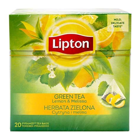 Lipton Gr Ner Tee Zitrone Melisse Er Kaufland De