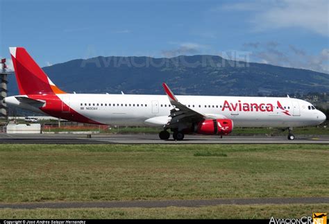 N Av Avianca Airbus A Aviacioncr Net