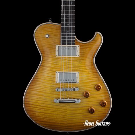 Knaggs Guitars T Kenai T S Eric Steckel In Lemon Burst Rebel Guitars