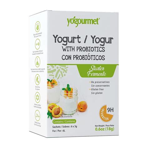 Yogourmet Yogurt Starter With Con Probiotics 06 Oz