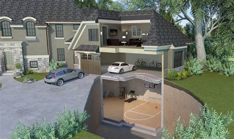 Precast Concrete Garage Basement Spaces - Molin