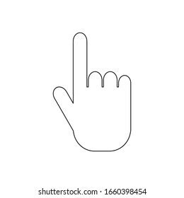 Fuck You Hand Finger Vector Icon Stock Vector Royalty Free Shutterstock