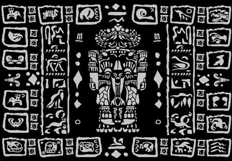 Aztec Letters Guide Deciphering Aztec Writing