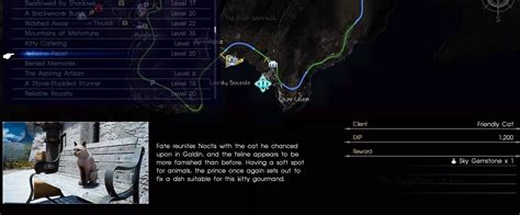 Quests lines - Final Fantasy XV Fishing Guide