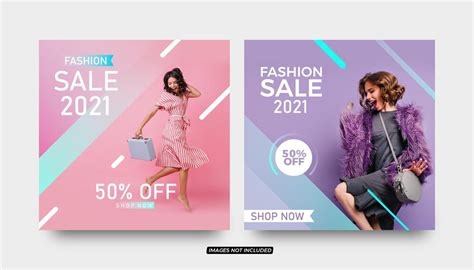 Premium Vector Fashion Sale Social Media Post Templates