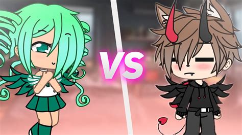 Gacha Life Singing Battle Ex Vs Ex Youtube