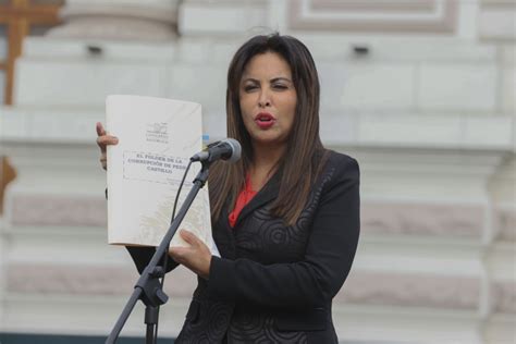 Patricia Chirinos pidió al Pleno facultades para que la Comisión de