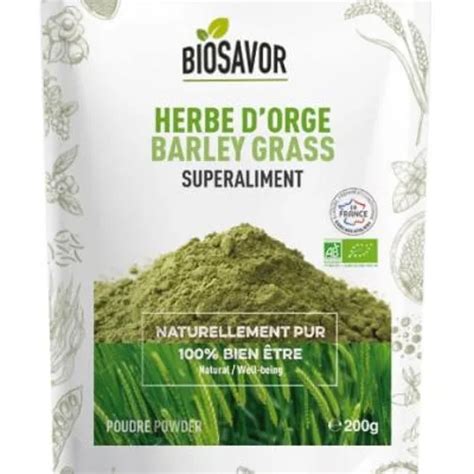 Herbe Dorge Bio En Poudre Par Biosavor