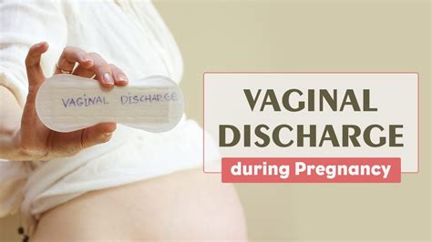 Vaginal Discharge During Pregnancy Youtube