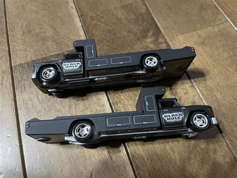 【未使用】送料込 2台 セット Hw Hotwheels ホットウィール チームトランスポートc Retro Rig Team