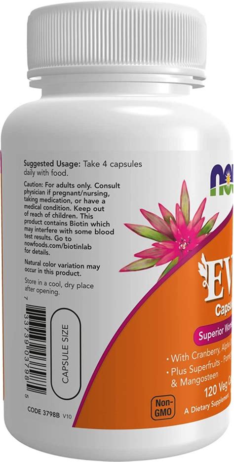 Now Eve 120 Veg Capsules مكمل غذائي متعدد الفيتامينات للسيدات