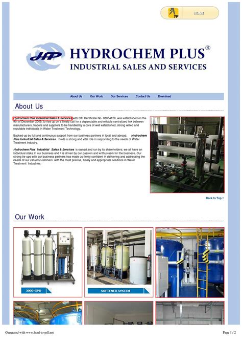 Waste Water Treatment Specialist - Hydrochem Plus Industrial by Lance Libot - Issuu