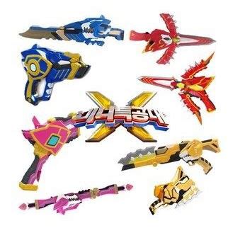 Miniforce Mini Force X Ranger Weapon Transweapon Transform Sword Gun ...