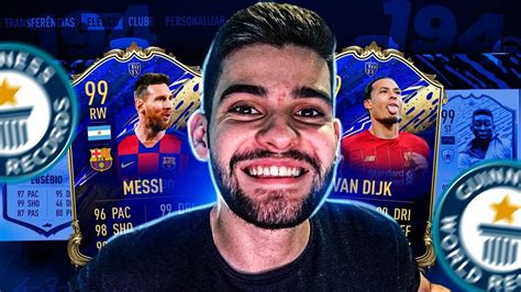 O Melhor Fut Draft Do Fifa Tirei Messi Toty E Van Dijk Toty No