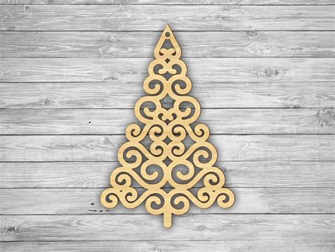 Christmas Tree Laser Cut Files Svg Dxf Vector Plans Laser Etsy