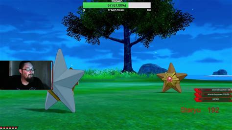 Shiny Staryu On Isle Of Armor DLC Pokemon Sword Shield SUPER EXCITED