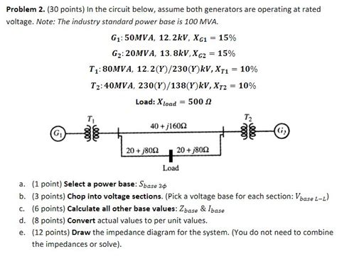 Solved Problem 2 30 Points In The Circuit Below Assume