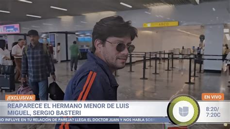 Sergio Basteri hermano de Luis Miguel reaparece tras años desaparecido