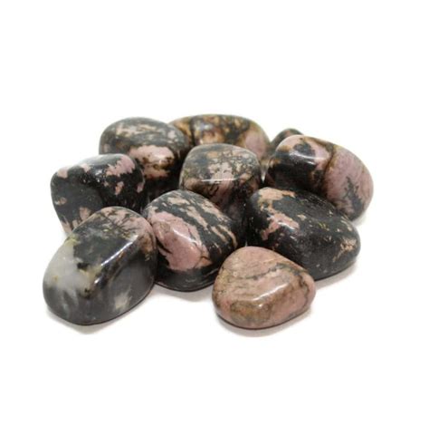 Tumbled Rhodonite Buy Rhodonite Tumblestones Online Uk Gemstone