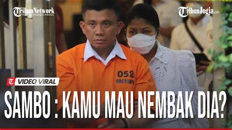 Ferdy Sambo Tawarkan Bharada E Dan Ajudan Lain Untuk Tembak Brigadir J