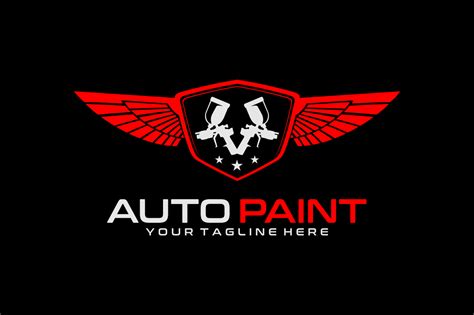 Auto Paint Logo A Branding And Logo Template By Tfamz