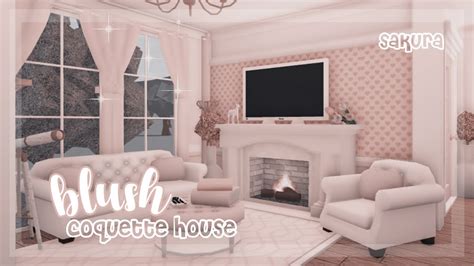 Bloxburg 2 Story Blush Coquette House Build YouTube