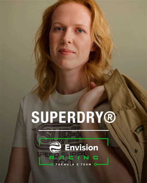 Superdry International Womens Day Superdry X Envision Racing Milled