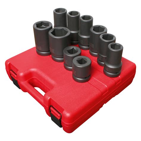 Sunex A Heavy Duty Wheel Impact Socket Set