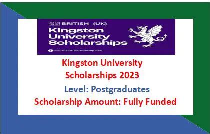 Kingston University Scholarships 2024 - NotesBard