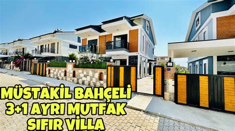 SATILDIBU FİYATA ALINABİLİCEK EN MANTIKLI SIFIR VİLLA GEZDİK H 20