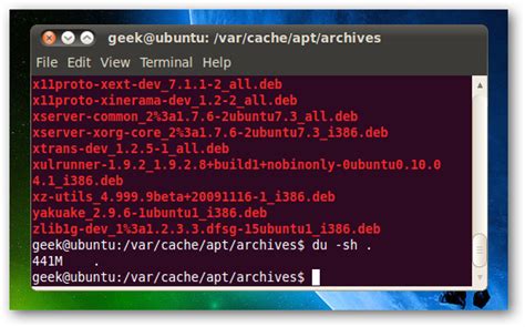 How To Free Up A Lot Of Disk Space On Ubuntu Linux By Deleting Cached