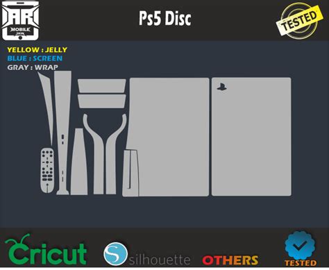 PS5 Disc Skin Template Vector VectorGi Digital Market