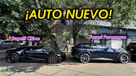 Ya llegó el AUTO NUEVO de Don Huayra Ferrari Purosangue con Bugatti