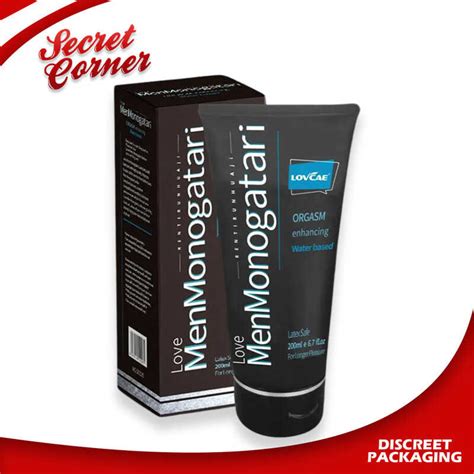 Secret Corner LOVE Men Monogatari 200Ml Prolong Sensation Enchancing Lubricant Sex Toy Anal Lub