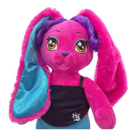 Build A Bear Toys Build A Bear Workshop Honey Girls Hg Risa Pink Rock Star Bunny Rabbit 2