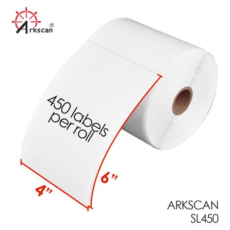 4x6" Label / Rolled - ARKSCAN, LLC