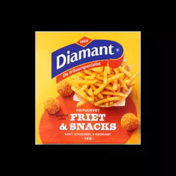 Diamant Friet En Snacks Vast Frituurvet Real Dutch Food