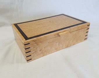 Birdseye Maple Box Etsy