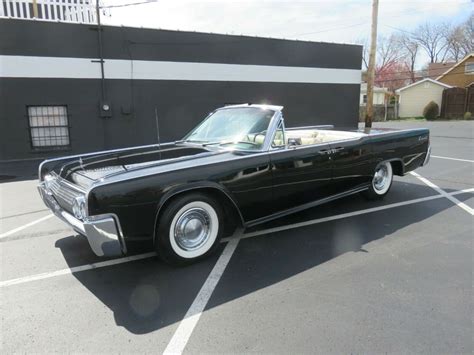 Factory Black Honey Beige Lincoln Continental Suicide Door