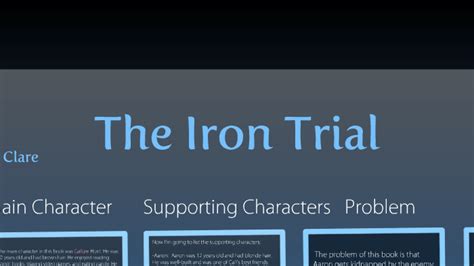 The Iron Trial: Book Report by Ivan B on Prezi