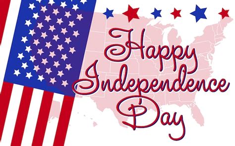 Premium Vector Happy Independence Day Banner Usa 4th Of July Flag Of Usa