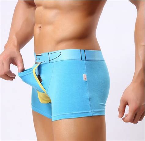 Breathable Panties Men Male Penis Pouch U Convex Underwear Men S Boxer