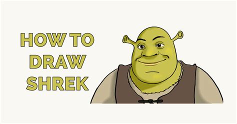 How To Draw Shrek Really Easy Drawing Tutorial Drawing Tutorial ...