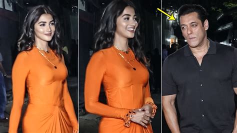 అమమ దగ Salman Khan CRAZY Looks Towards Pooja Hegde Kisi Ka Bhai